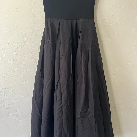 Commense Strapless Black Maxi Dress - Elegant Women's Evening Gown - Picture 9 of 9